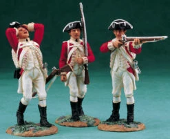 Britains British 10th Regiment Of Foot--three Figures