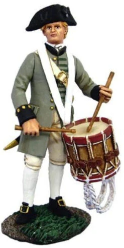 Britains Colonial Militia Drummer No.1 - Revolutionary War