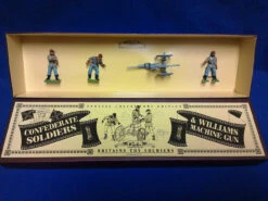 Britains ACW Confederate Williams Machine Gun And Crew