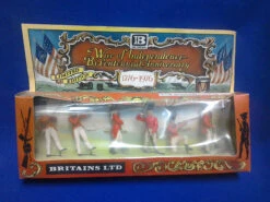 Britains British Infantry 1776 -6 Figures Swoppets
