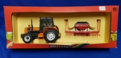 Britains Renault 145-14 Turbo With Accord Seed Drill