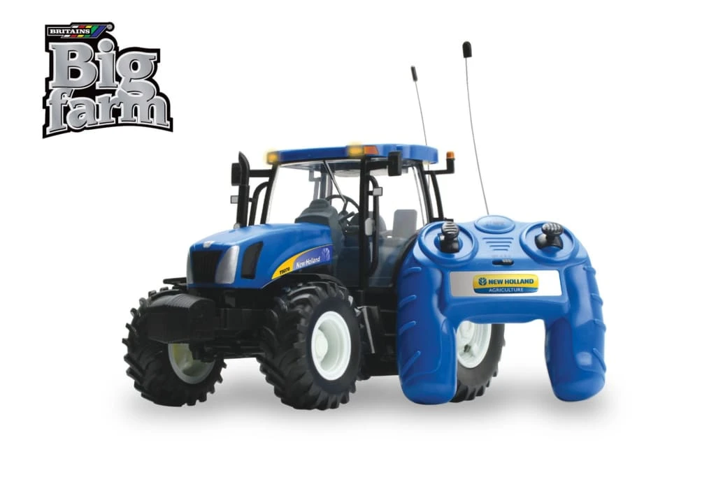 42601A1 Britains Big Farm Radio Control New Holland T6070 Tractor (1:16 Scale)