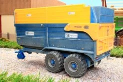 42700(w) Weathered Britains Kane 16 Tonne Twin-Axle Silage Trailer - Dusty Effect! NEW!