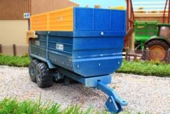 42700(w) Weathered Britains Kane 16 Tonne Twin-Axle Silage Trailer - Dusty Effect! NEW! -Britains 42700 w WEATHEREDBRITAINSKANESILAGETRAILERDustyEffectRevPic7