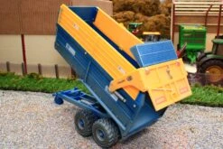 42700(w) Weathered Britains Kane 16 Tonne Twin-Axle Silage Trailer - Dusty Effect! NEW! -Britains 42700 w WEATHEREDBRITAINSKANESILAGETRAILERDustyEffectRevPic8