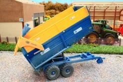 42700(w) Weathered Britains Kane 16 Tonne Twin-Axle Silage Trailer - Dusty Effect! NEW! -Britains 42700 w WEATHEREDBRITAINSKANESILAGETRAILERDustyEffectRevPic9