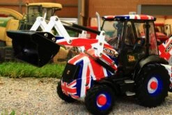 42811 Britains JCB 3CX Limited Edition In Union Jack Livery -Britains 42811BritainsJCB3CXLimitedEditioninUnionJackLiveryPic10