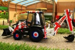42811 Britains JCB 3CX Limited Edition In Union Jack Livery -Britains 42811BritainsJCB3CXLimitedEditioninUnionJackLiveryPic4