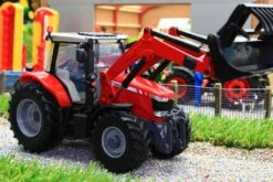 43082A2 BRITAINS MASSEY FERGUSON 6616 WITH FRONT LOADER -Britains 43082A1BRITAINSMASSEYFERGUSON6616WITHFRONTLOADERPIC4