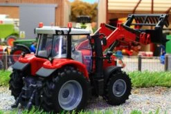 43082A2 BRITAINS MASSEY FERGUSON 6616 WITH FRONT LOADER -Britains 43082A1BRITAINSMASSEYFERGUSON6616WITHFRONTLOADERPIC9