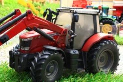 43082A1(w) WEATHERED BRITAINS MASSEY FERGUSON 6616 WITH FRONT LOADER AND ATTACHMENTS -Britains 43082A1 w WEATHEREDBRITAINSMASSEYFERGUSON6616WITHFRONTLOADERANDATTACHMENTSIMAGE5