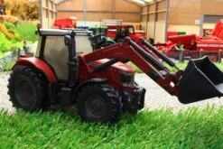 43082A1(w) WEATHERED BRITAINS MASSEY FERGUSON 6616 WITH FRONT LOADER AND ATTACHMENTS -Britains 43082A1 w WEATHEREDBRITAINSMASSEYFERGUSON6616WITHFRONTLOADERANDATTACHMENTSIMAGE7