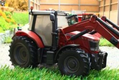 43082A1(w) WEATHERED BRITAINS MASSEY FERGUSON 6616 WITH FRONT LOADER AND ATTACHMENTS -Britains 43082A1 w WEATHEREDBRITAINSMASSEYFERGUSON6616WITHFRONTLOADERANDATTACHMENTSIMAGE8