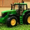 43150A1 BRITAINS JOHN DEERE 6195M TRACTOR -Britains 43150A1 BRITAINS JOHN DEERE 6195M TRACTOR PIC 2