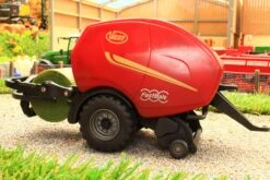 43221(w) WEATHERED BRITAINS VICON ROUND BALER AND WRAPPER -Britains 43221WEATHEREDBRITAINSVICONROUNDBALERANDWRAPPERPIC3