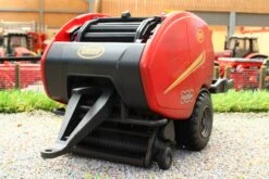 43221(w) WEATHERED BRITAINS VICON ROUND BALER AND WRAPPER -Britains 43221WEATHEREDBRITAINSVICONROUNDBALERANDWRAPPERPIC7