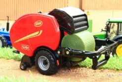 43221 Britains Vicon Round Baler And Wrapper -Britains 43221 BRITAINS VICON ROUND BALER AND WRAPPER PIC 1 962