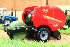 43221 Britains Vicon Round Baler And Wrapper
