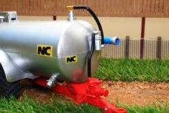 43238 Britains NC Fieldside Slurry Tanker 2019 In Silver -Britains 43238 BRITAINS NC SLURRY TANKER 2019 IN SILVER PIC 4