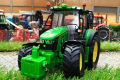 43248 BRITAINS JOHN DEERE 6120M 4WD TRACTOR -Britains 43248BRITAINSJOHNDEERE6120M4WDTRACTORPIC2