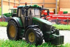 43248(w) WEATHERED BRITAINS JOHN DEERE 6120M 4WD TRACTOR -Britains 43248 w WEATHEREDBRITAINSJOHNDEERE6120M4WDTRACTORPIC9