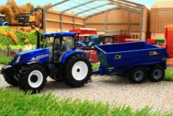 43268 Britains New Holland T6 Tractor With NC Dump Trailer Playset -Britains 43268BritainsNewHollandT6TractorwithNCDumpTrailerPlaysetIMAGE7