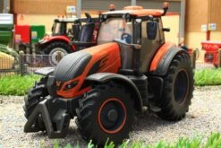 43273(w) Weathered Britains Valtra T254 Tractor In Metallic Orange