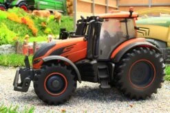 43273(w) Weathered Britains Valtra T254 Tractor In Metallic Orange -Britains 43273WEATHEREDBRITAINSVALTRATZ54TRACTORINMETALLICORANGEPIC6