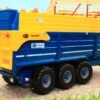 43284 Britains Kane Half-Pipe Triple Axle Silage Trailer -Britains 43284BritainsKaneHalf PipeTripleAxleSilageTrailerPic1