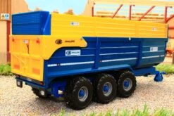 43284 Britains Kane Half-Pipe Triple Axle Silage Trailer