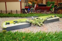 43303(W) Weathered Britains Claas Disco Rear Butterfly Mower Dusty Effect! NEW! -Britains 43303 W BritainsClaasDiscoRearButterflyMowerDustyEffectPic12