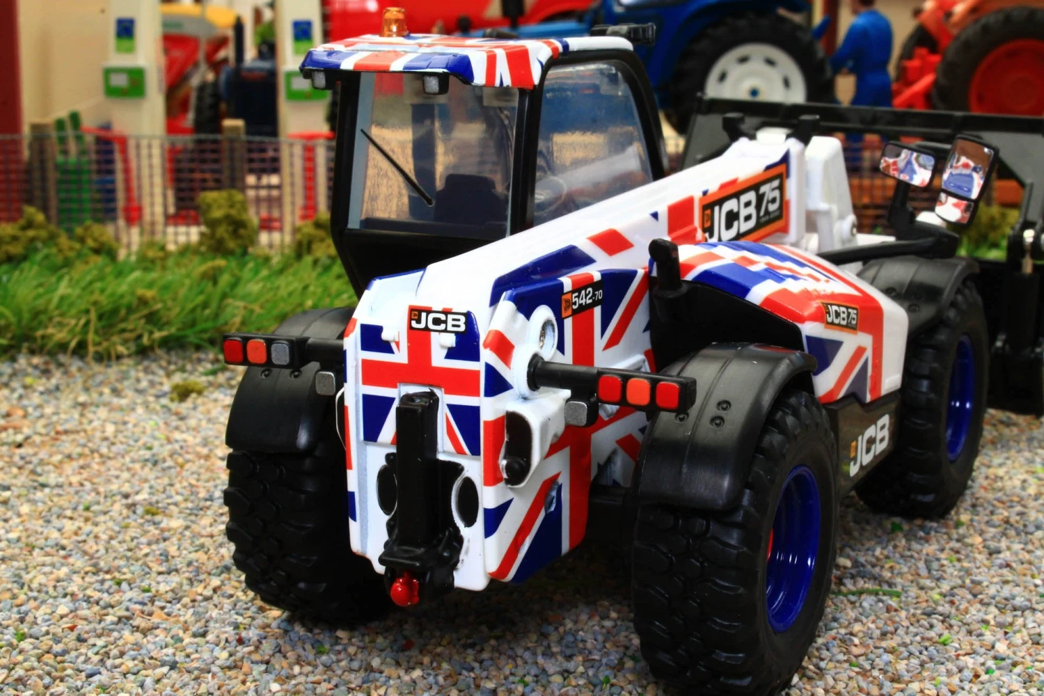 43317 Britains Limited Edition JCB Agri-Pro Loadall 75th Anniversary Union Jack Model ** 10% Off! ** 5 43317 Britains Limited Edition JCB Agri-Pro Loadall 75th Anniversary Union Jack Model ** 10% Off! ** - Image 3