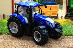 43319 Britains New Holland T6-180 Blue Power Tractor -Britains 43319BritainsNewHollandT6 180BluePowerTractorNEW RevPic6