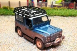 43321 Britains Muddy Land Rover Defender -Britains 43321BritainsMuddyLandRoverDefender90withroofrackandwinchNewPic9