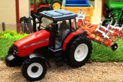 43335 Britains Massey Ferguson 6290 Heritage Tractor & Cultivator Playset -Britains 43335BritainsMasseyFerguson6290HeritageTractor HarrowPlaysetRevPic10