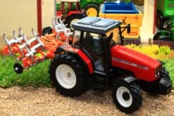 43335 Britains Massey Ferguson 6290 Heritage Tractor & Cultivator Playset -Britains 43335BritainsMasseyFerguson6290HeritageTractor HarrowPlaysetRevPic11