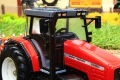 43335 Britains Massey Ferguson 6290 Heritage Tractor & Cultivator Playset -Britains 43335BritainsMasseyFerguson6290HeritageTractor HarrowPlaysetRevPic13