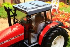 43335 Britains Massey Ferguson 6290 Heritage Tractor & Cultivator Playset -Britains 43335BritainsMasseyFerguson6290HeritageTractor HarrowPlaysetRevPic15