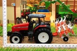 43335 Britains Massey Ferguson 6290 Heritage Tractor & Cultivator Playset -Britains 43335BritainsMasseyFerguson6290HeritageTractor HarrowPlaysetRevPic16