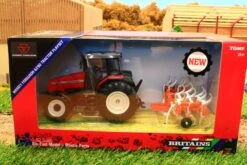 43335 Britains Massey Ferguson 6290 Heritage Tractor & Cultivator Playset -Britains 43335BritainsMasseyFerguson6290HeritageTractor HarrowPlaysetRevPic17