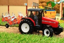 43335 Britains Massey Ferguson 6290 Heritage Tractor & Cultivator Playset -Britains 43335BritainsMasseyFerguson6290HeritageTractor HarrowPlaysetRevPic2