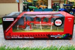 43344 Britains Kverneland Variomat 2300 S 4 Furrow Reversible Plough NEW! -Britains 43344BritainsKvernelandVariomat2300S4FurrowReversiblePloughRevPic9