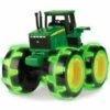 46434 Britains Monster Treads John Deere Tractor With Light Up Wheels
