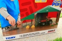 47019A1 BRITAINS FARM SHED, ANIMALS AND CASE TRACTOR EVERYDAY PLAY SET -Britains 47019BRITAINSFARMSHED ANIMALSANDCASETRACTORPLAYSET 35.40PIC4