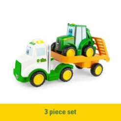 47207 Britains Pre-School - Farmin' Friends John Deere Haulin Set -Britains 47207BritainsJohnDeereFarminFriendsHaulingSetPic5