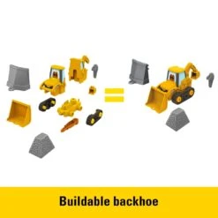 47278 Britains Build-A-Buddy Deluxe John Deere Back Hoe Loader -Britains 47278BritainsBuild A BuddyDeluxeJohnDeereBackHoeLoader006