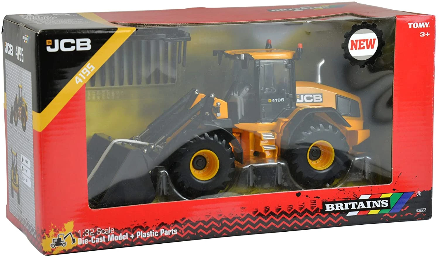 JCB Britains Farm Tomy Toys Wheel Loading Shovel 1:32 JCB 419S Truck Collectable Tractor Toy - 1:32 Scale Farm Toys 3 JCB Britains Farm Tomy Toys Wheel Loading Shovel 1:32 JCB 419S Truck Collectable Tractor Toy - 1:32 Scale Farm Toys