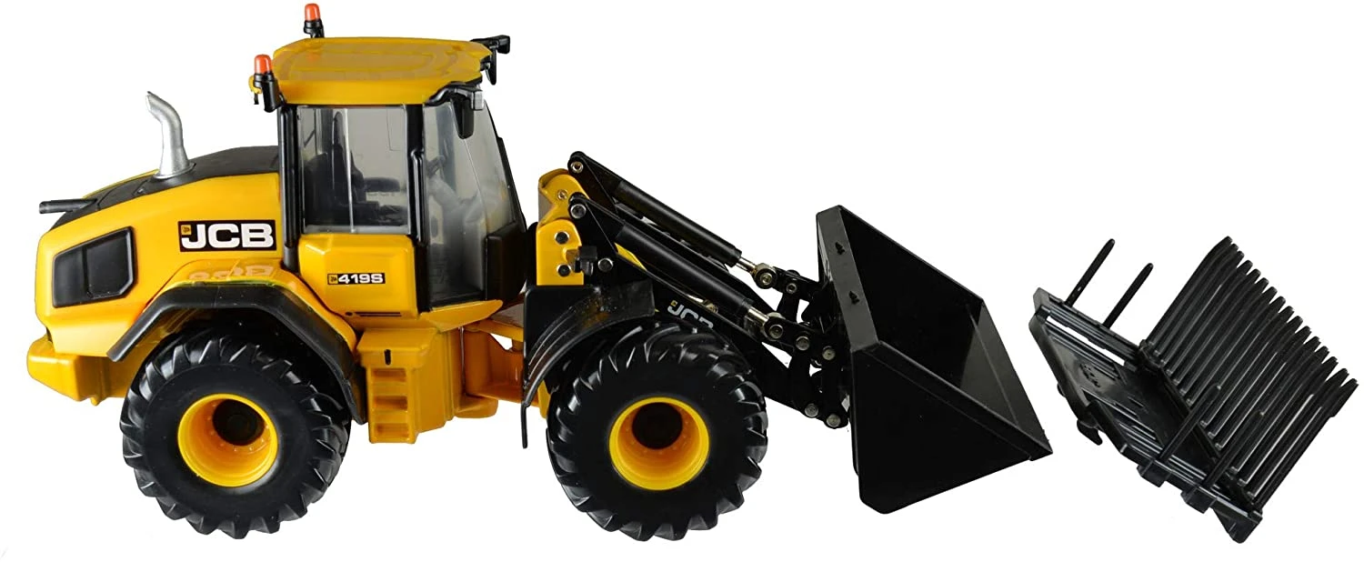 JCB Britains Farm Tomy Toys Wheel Loading Shovel 1:32 JCB 419S Truck Collectable Tractor Toy - 1:32 Scale Farm Toys 5 JCB Britains Farm Tomy Toys Wheel Loading Shovel 1:32 JCB 419S Truck Collectable Tractor Toy - 1:32 Scale Farm Toys - Image 3