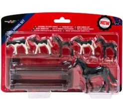 Britains 1:32 Baby Animal Farm Playset, Collectable Farmyard Animal Toys For Children