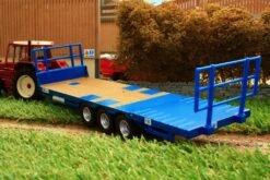 43218 Britains Kane Triple-Axle Bale Trailer With 7 X Bales -Britains B43218 BRITAINS KANE BALE TRAILER WITH BALES PIC 4
